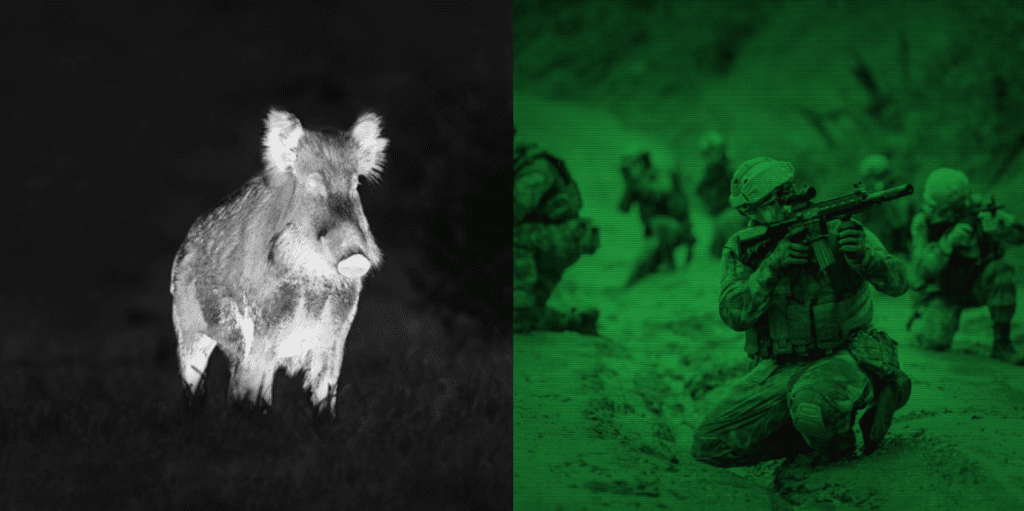 Thermal Imaging VS Night Vision - Night Vision Australia